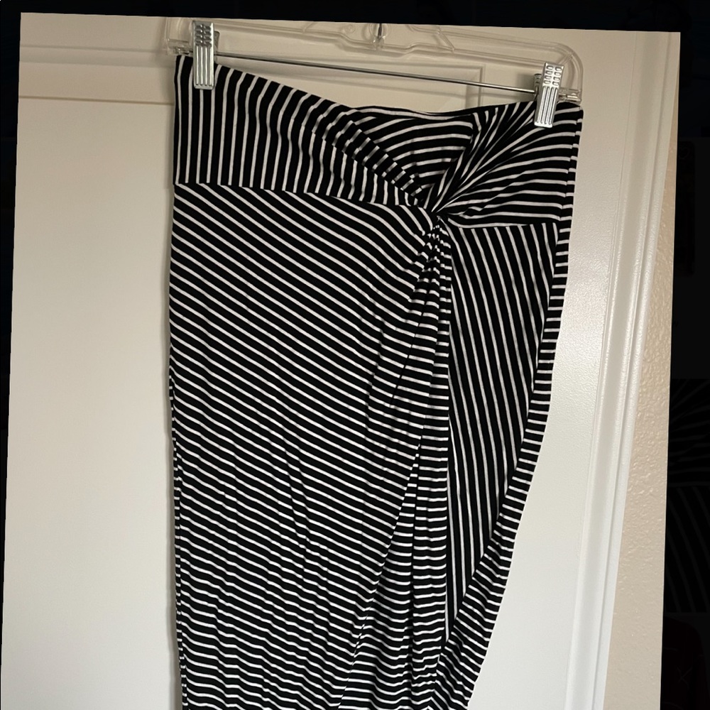 Socialite Faux Wrap Twist Skirt